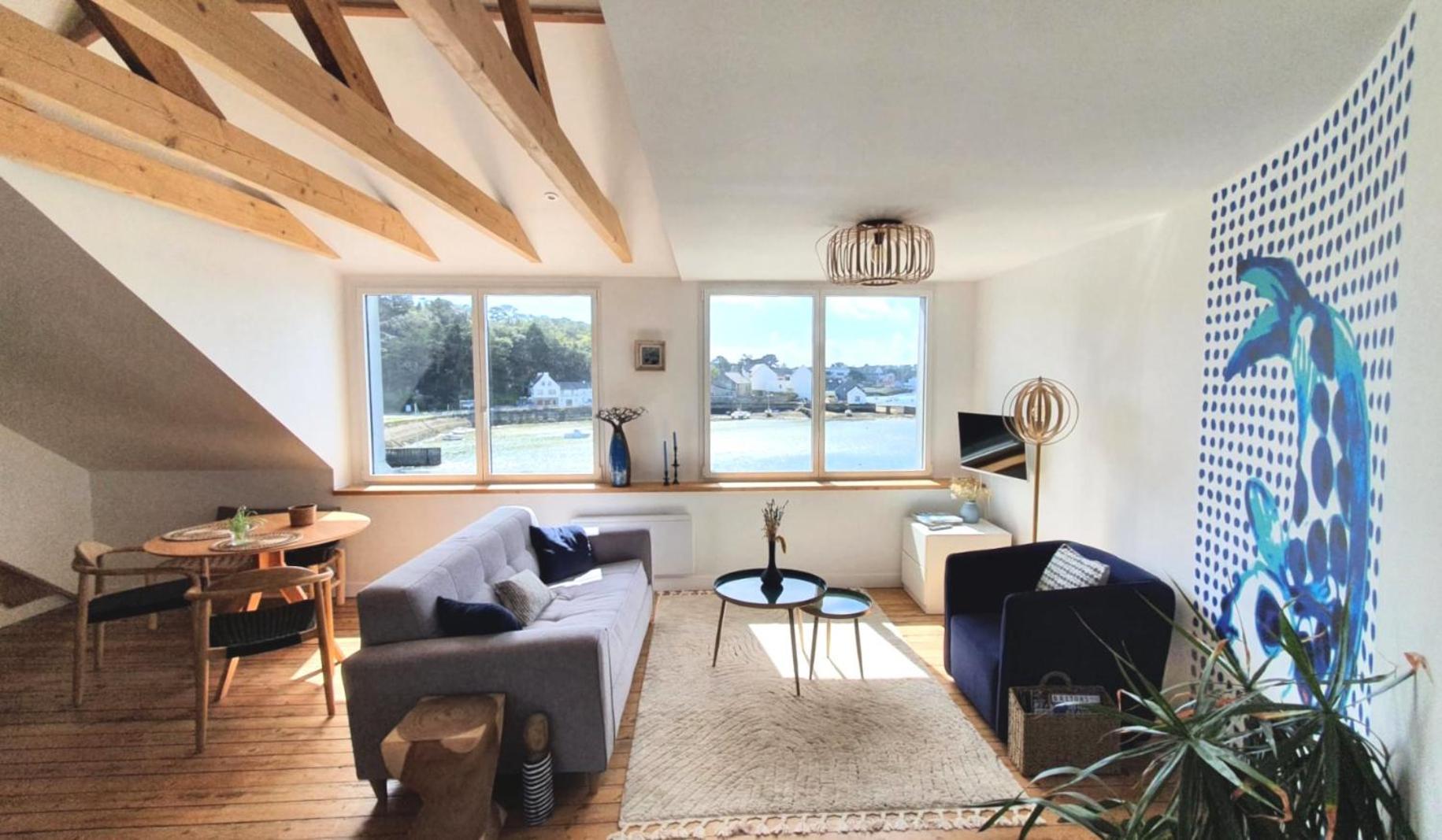 Anatoline Audierne Appart'Hotel Vue Mer - Sea & Harbor Stay Exterior photo